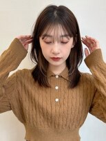 ベイルーム(BAYROOM by HONEY omotesando) レイヤーカット　ひし形　耳かけ　インナーカラー　グレージュ