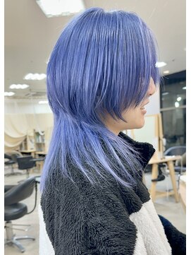 ソソ(soso) ハイケアブリーチ×サファイアブルー