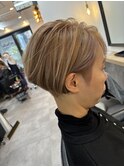 クラシカル前下がりボブ