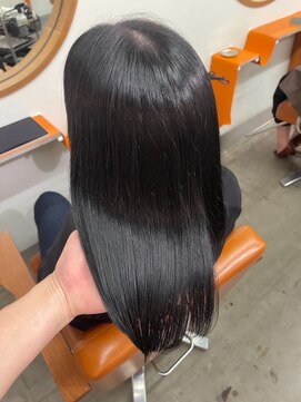 ニール シトロン 名古屋 伏見 丸の内(NEELU citron) 【Neelucitron_hachi】髪質再整トリートメント×ダークグレー