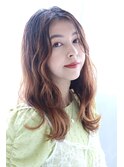 【10代20代30代】ナチュラルカールセミロング
