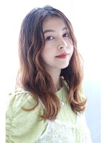 ヘアリゾート バレンタイン(hair+resort valentine) 【10代20代30代】ナチュラルカールセミロング