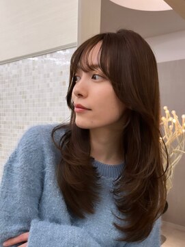 アンフィニー 銀座(ANFINI) レイヤーカット/前髪カット/くびれヘア/ウエットヘア/髪質改善