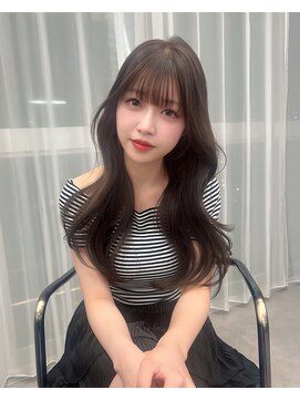 リッカ(LICCA) 【MISAKI】韓国風ヘア/前髪ぱっつん/レイヤーカット/艶髪