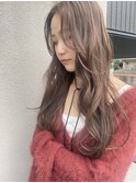 レイヤー×ブラウンベージュ