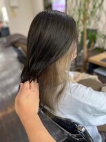 美容室 フォーリア Foglia&nbsp;【Foglia坪来】オリーブグレージュ×インナーミルクティー