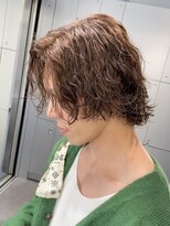 フィフスパーク(fifth PARK)&nbsp;渋谷緩め波巻きスパイラルパーマメンズウルフカットサーフカール