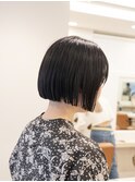 ボブ くびれボブ 韓国風ボブ 似合わせカット メルティカラー