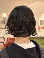 ★春のニュアンスパーマ/簡単スタイリング/ボブパーマ/ウェーブ