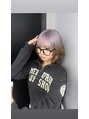 ギミックパシャ(GIMMICK pasha) ホワイトくすみパープル/ルーツカラー