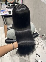 フォルテノエル 静岡鷹匠店(FORTE Noel)&nbsp;ブルーブラック/透明感カラー/艶カラー/髪質改善/寒色カラー