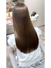 【人気No.1☆(オーナー限定クーポン☆)】髪質改善縮毛矯正のみ￥33000→￥29700