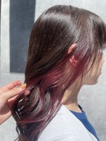 アオノバ バイ ラバーズ(Aono'Ba by LOVERS)&nbsp;ボルドーインナーカラー☆