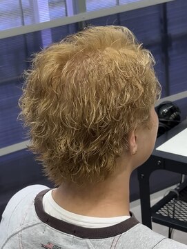 メンズ サロン ドット トウキョウ 町田店(men's salon dot. tokyo) ブロンドベージュ×ソフトツイスパ