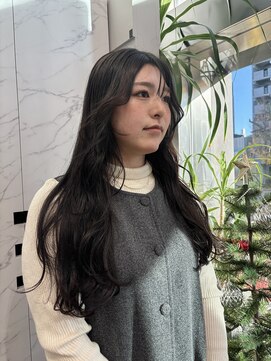 透け感olive×ふわっとlayer