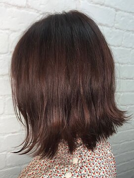 クレア バイ グレープバイン 金沢文庫(CLAIRE by GRAPEVINES) 外ハネミディ／暖色カラー