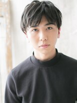 モッズヘアメン 札幌月寒店(mod's hair men)&nbsp;30代40代アッシュブラック重め社会人マッシュ韓国ヘアq札幌月寒