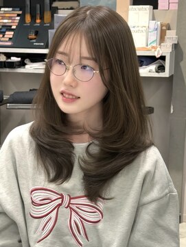 天神美容室 【ayana】ハッシュカット×ココアブラウン