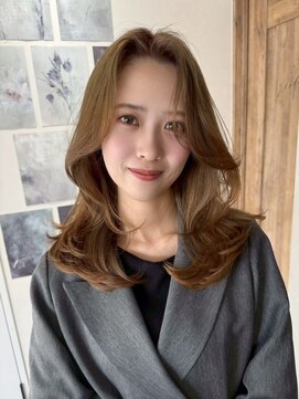 エトワ 中央店(etoi) 大分ハッシュカット胸上鎖骨下ミディアムレイヤースタイルかるめ