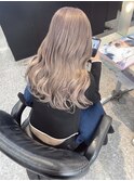 柔色パールミルクティーグレージュ