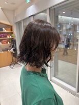 アピッシュ 国分寺(apish) ボブのコテ巻き風パーマ *