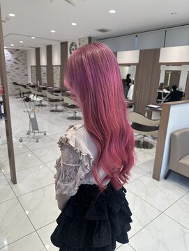 アッシュ 洋光台店(Ash) 洋光台ブリーチ複雑履歴ダブルカラー白髪ぼかしハイライト