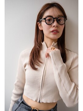 リコ ヘアアンドリラクゼーション 一宮店(LICO HAIR&RELAXATION) セミロングレイヤー　髪質改善/レイヤー/ロング/前髪/一宮
