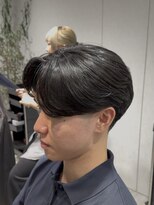 リード 渋谷店(REEED) MEN'S HAIR/刈り上げセンターパート