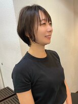 クオート(quoit) 乾かすだけでまとまる 小顔丸みショート ショートボブ