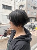 すっかりショートヘア