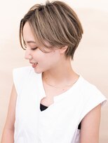 ラディックス(LADiX) デジタルパーマミルクティーブロンドワンホンレイヤー夏 5