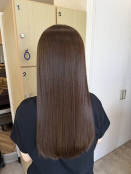 ヘアーラボ ノッシュ 唐人町店(Hair Labo Nosh)の写真/【髪質改善】髪の毛がしっとり滑らかに☆サロンでしかできない厳選トリートメント多数あり☆髪にご褒美を☆