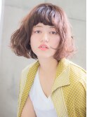 【Neolive &渋谷店】オレンジュブラウンbob
