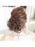 結婚式&二次会 ヘアアレンジ