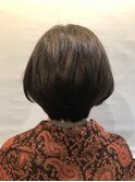 炭酸水素ストレートショートボブ