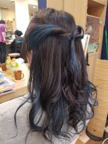 ニーナ 三軒茶屋(nina)&nbsp;ブルーアッシュグラデーションカラー