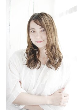 シュシュット(chouchoute) 小顔グラデーションカラーバターブランジュ美髪ダブルバング/034