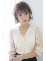 プライズ アイリス 池袋東口店(prize Iris)&nbsp;リラクシーグレージュカール愛されオルチャンボブ