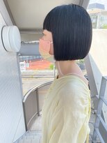 オーシャン(Ocean)&nbsp;［OCEAN　Hair&Life]ミニボブ/黒髪/涼しげヘア