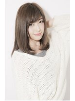 カラーリゾートAi 葛西店&nbsp;定番☆大人可愛いワンカールミディアムスタイル