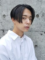 フィフス 原宿(fifth)&nbsp;前下がりセンターパートツーブロックナチュラルサイドパート