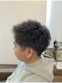 ツーブロックベリーショート