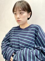 ショート/似合わせカット/アースカラー/くびれヘア［銀座］