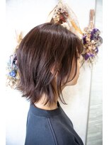 オラ ボーテ(Aura Beaute)&nbsp;20代30代大人かわいい ミディアム ソフトウルフスタイル