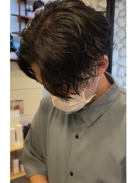 ヴェロ 福井(VeRO) センターパート×スパイラルパーマ