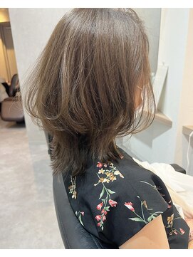 フルール(Fleur) 恵比寿 大人韓国風 ウルフカット レイヤーカット 前髪カット