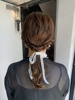 結婚式hair arrange