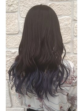 アリーナ 緑が丘店(arena) かっこいい☆ブルーグラデーションカラー