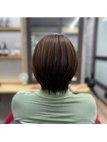 ナチュラル 泉中央店(Natural)&nbsp;魔法の縮毛ケアルーガ＋ショートボブ