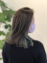 カトレア ストリート店&nbsp;【オトナデザイン】グレー×ミント